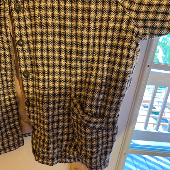 VINTAGE, FROM ENGLAND Elegant Bomber Coat - Picture 3 of 6